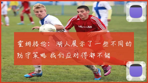 霍姆格伦：湖人展示了一些不同的防守策略 我们应对得都不错
